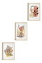 Wallity Huhu226 - Set de 3 Cuadros Decorativos 30 x 40 cm